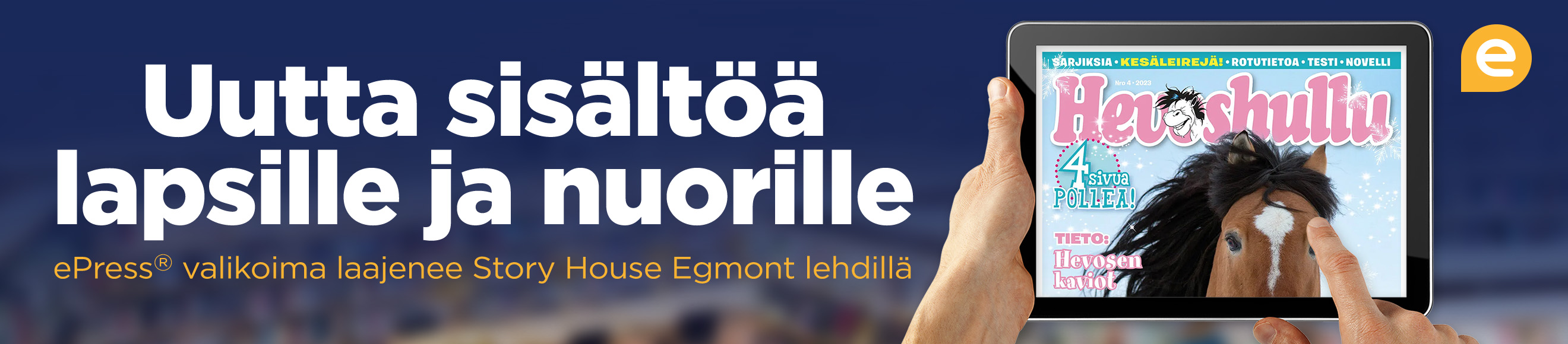 Uutta sisältöä lapsille ja nuorille
